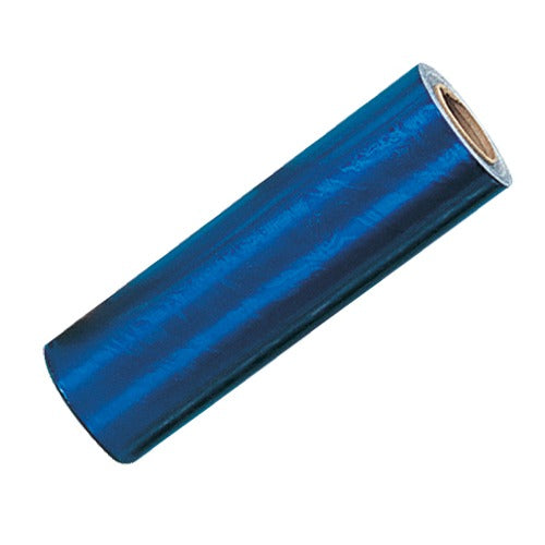 Metallic Blue Wrapping Paper