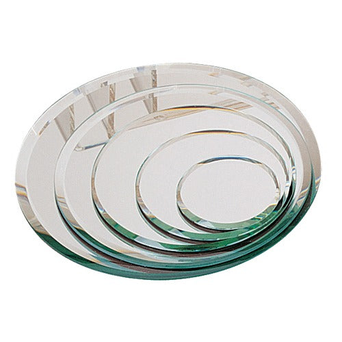 5-Piece Set of Oval Beveled Mirrors, 2 - 8" W