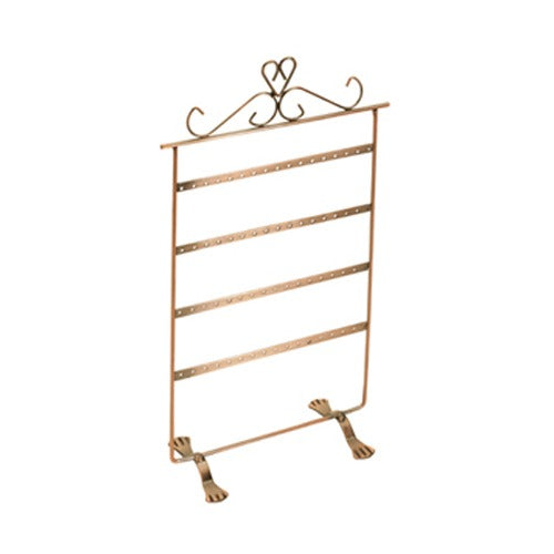 4-Level Earring Stands in Copper