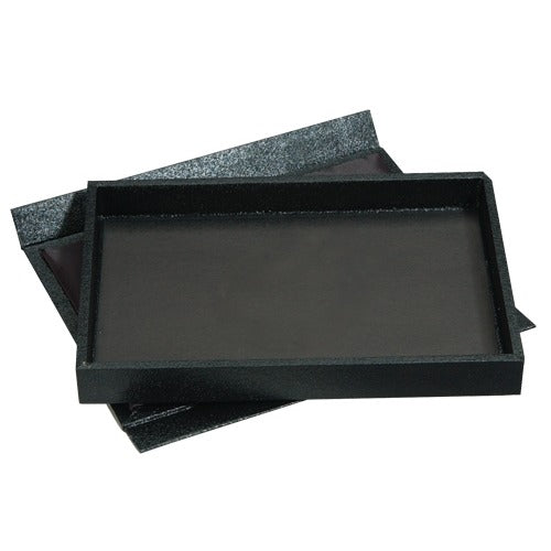 1/4 Size Utility Trays w/Magnetic Lid in Onyx, 8.25" L x 4.75" W