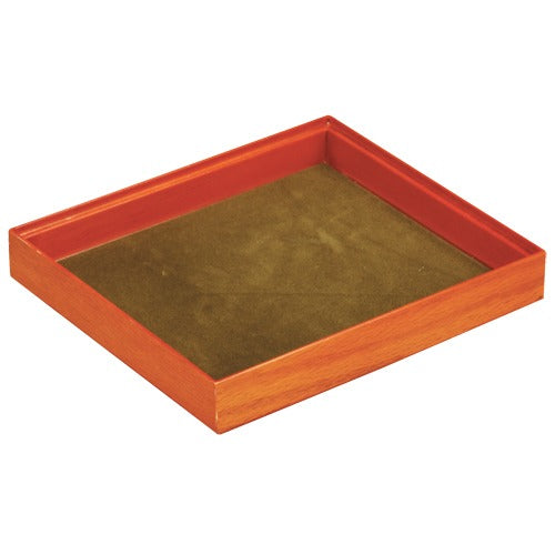 Half-Size Utility Trays in Beech, 8.25" L x 7.25" W