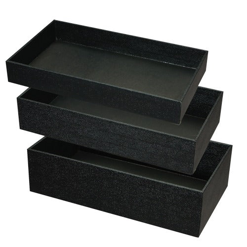 Black Tray - 2" - High