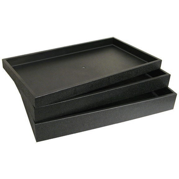 Full-Size Plastic Utility Trays, 14.75" L x 8.25" W