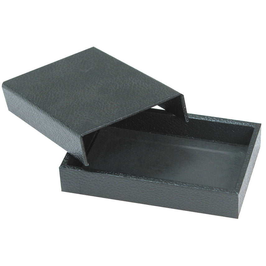 Black Wood Utility Trays w/Magnetic Lids