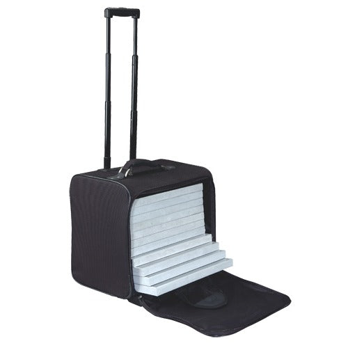 Soft Wheeled Suitcases, 15" H