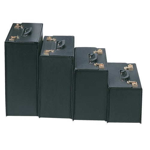 Hard Black Vinyl Carrying Cases