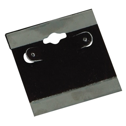 2" x 2" Hang Cards - Black