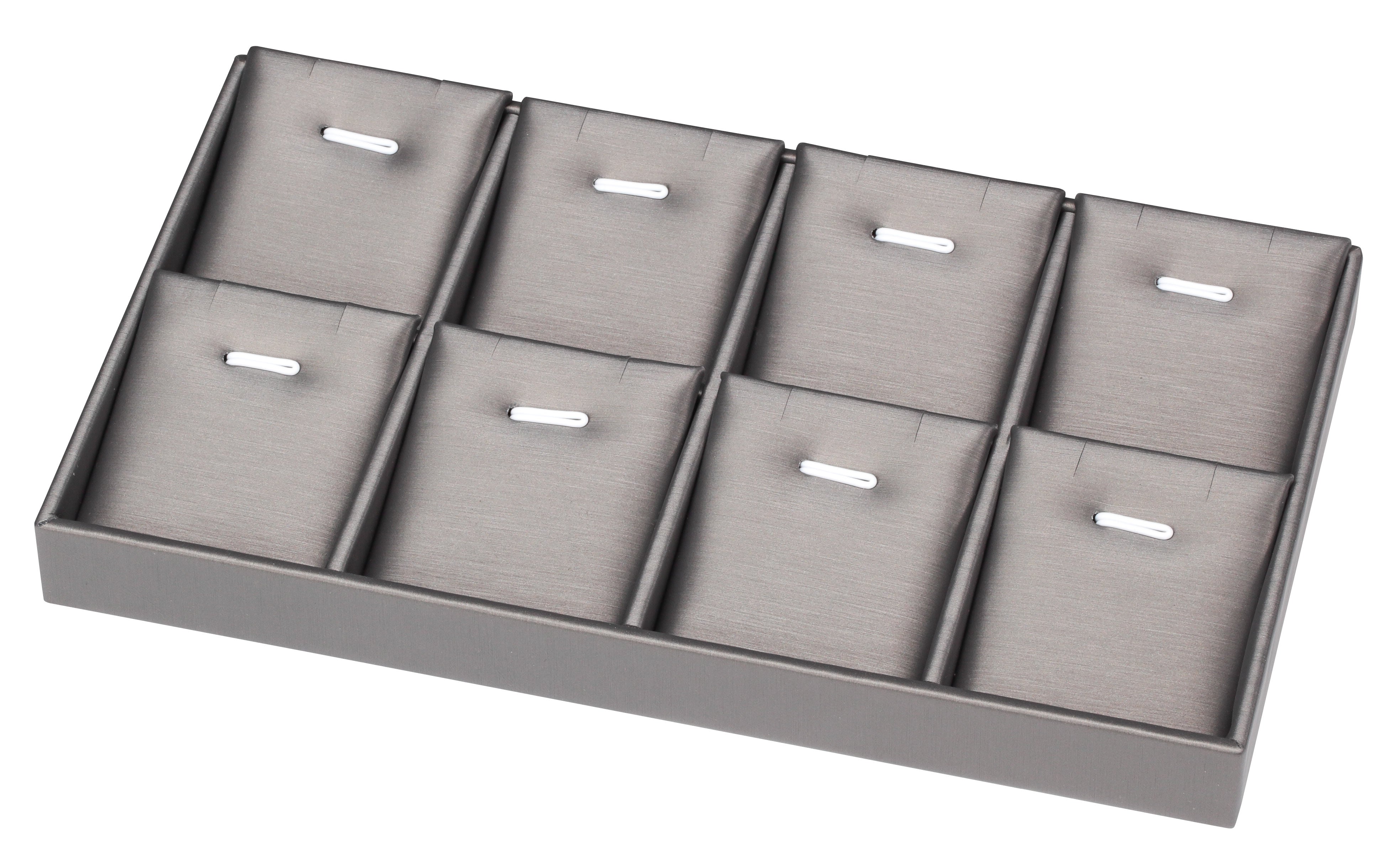 8-Pendant Configurable Inner Trays, 8.13" L x 4.63" W