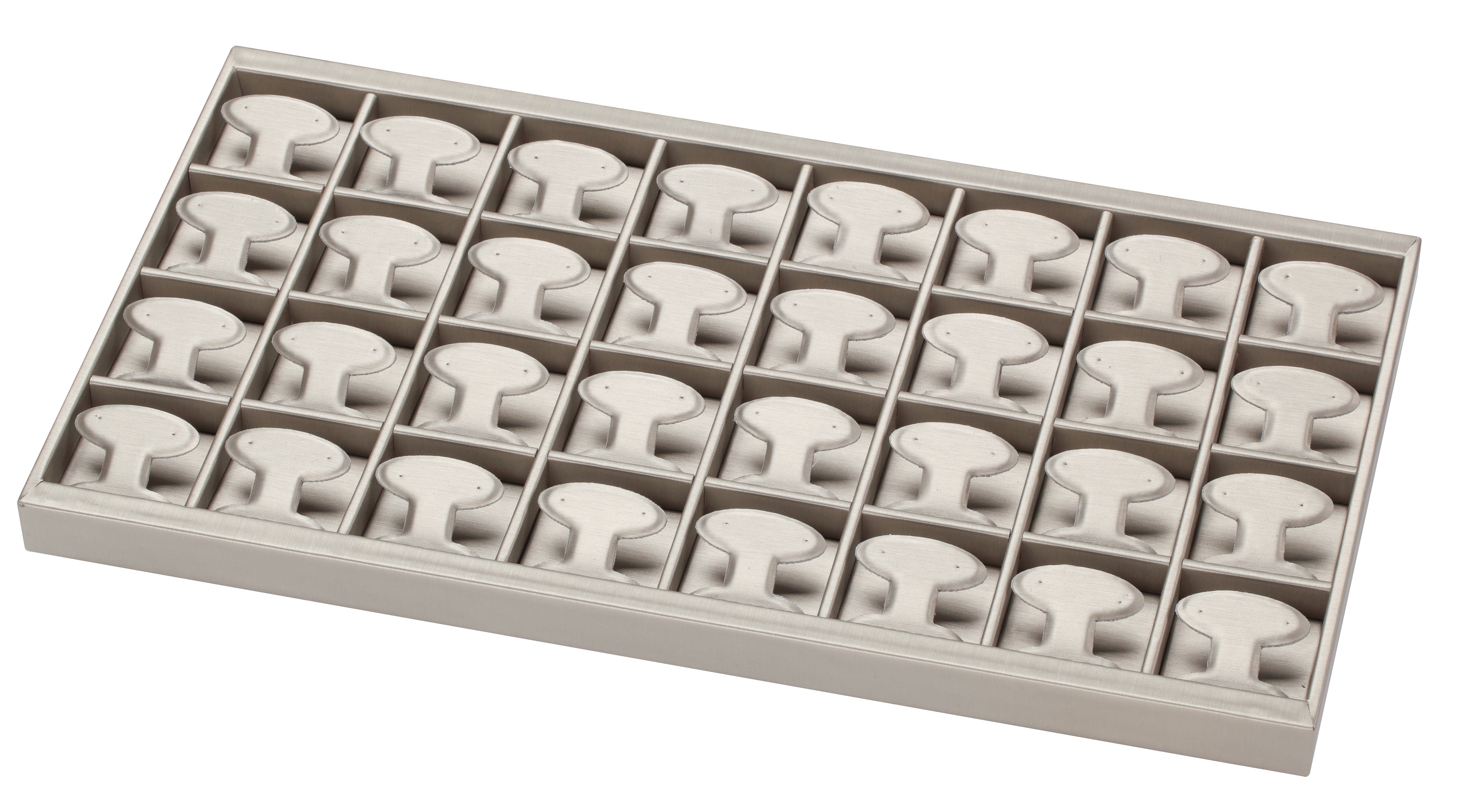 32-Pair Hoop Earring Trays, 14" L x 7.5" W