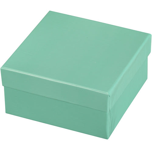 Cotton-Filled Gift Box in Turquoise