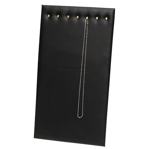 7-Hook Necklace Easels in Onyx, 7.63" L x 14.13" W