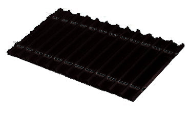 12-Bracelet Inserts for Full-Size Utility Trays, 14.13" L x 7.63" W