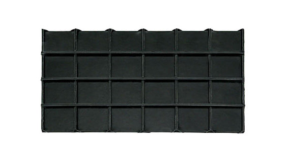 24-Compartment Inserts for Full-Size Utility Trays, 14.13" L x 7.63" W