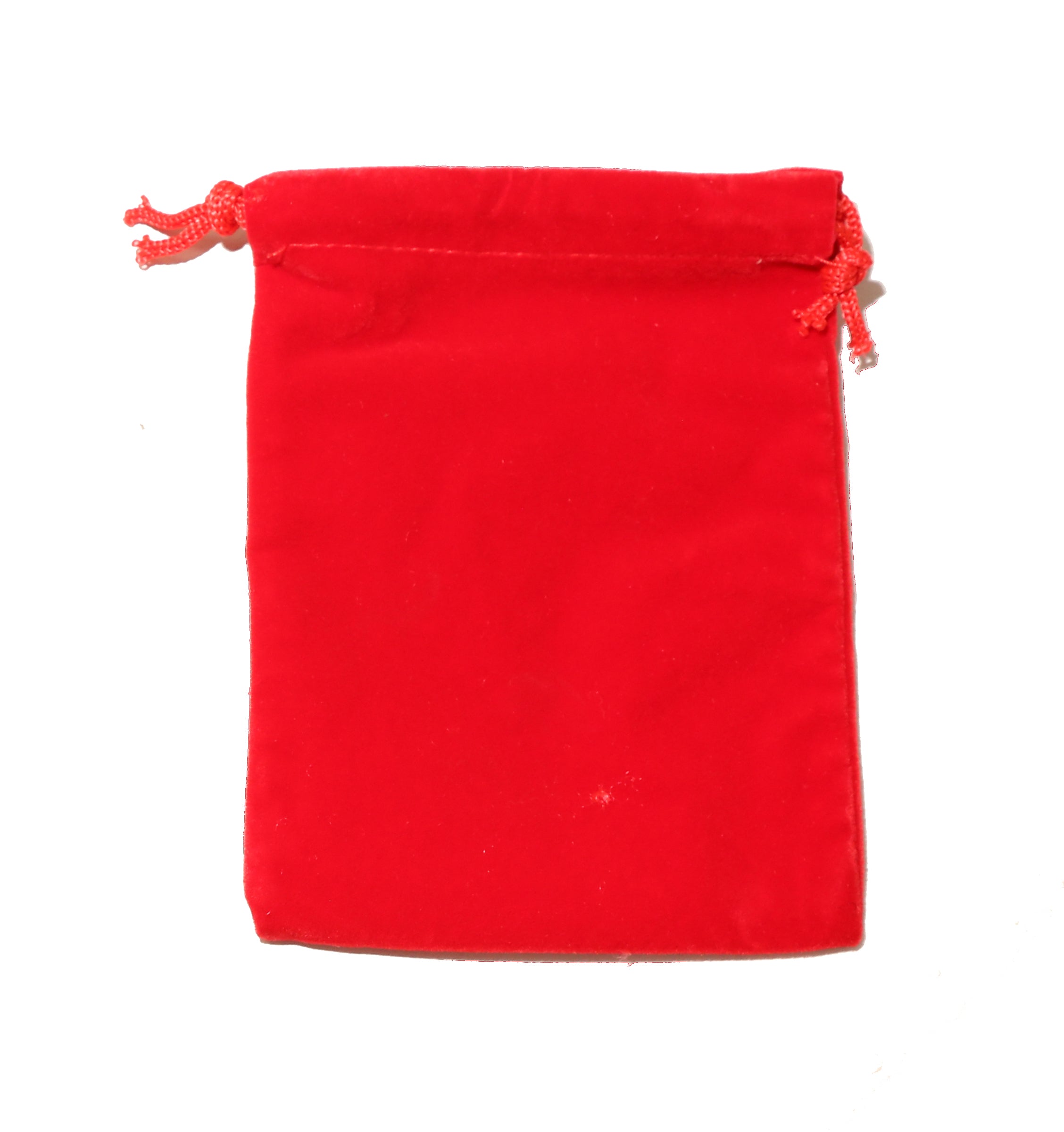 Deluxe Red Velvet Drawstring Pouches