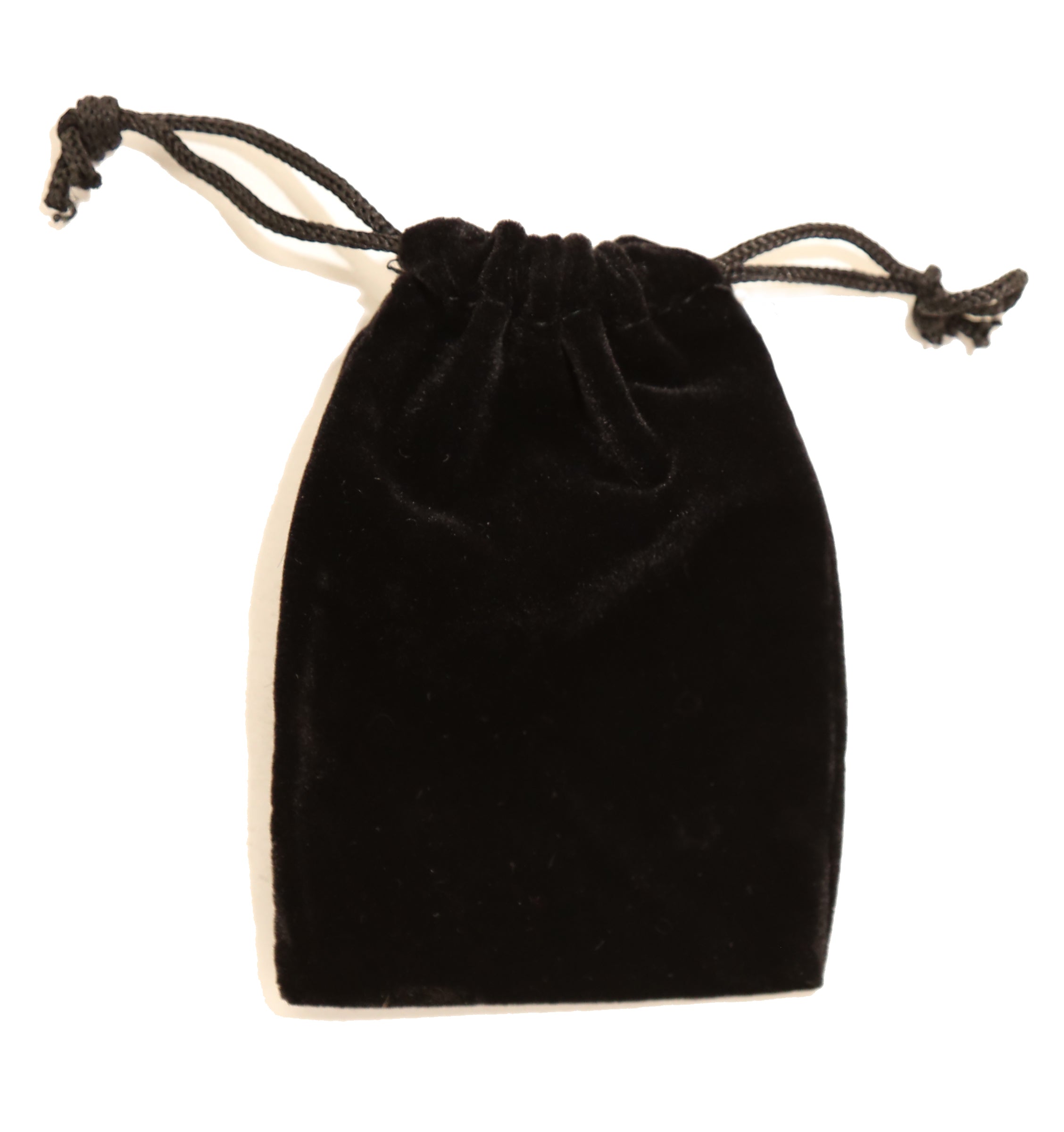 Deluxe Black Velvet Drawstring Pouches