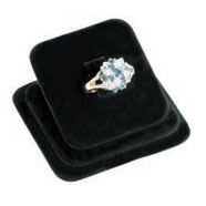 Mini Square Clip-In Ring Displays, 2" L x 1.75" W