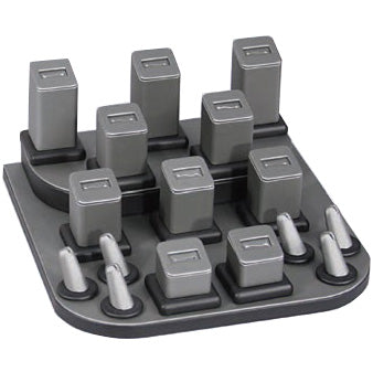 18-Piece Ring Slot Display Set