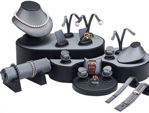 19-Piece Combination Jewelry Display Set