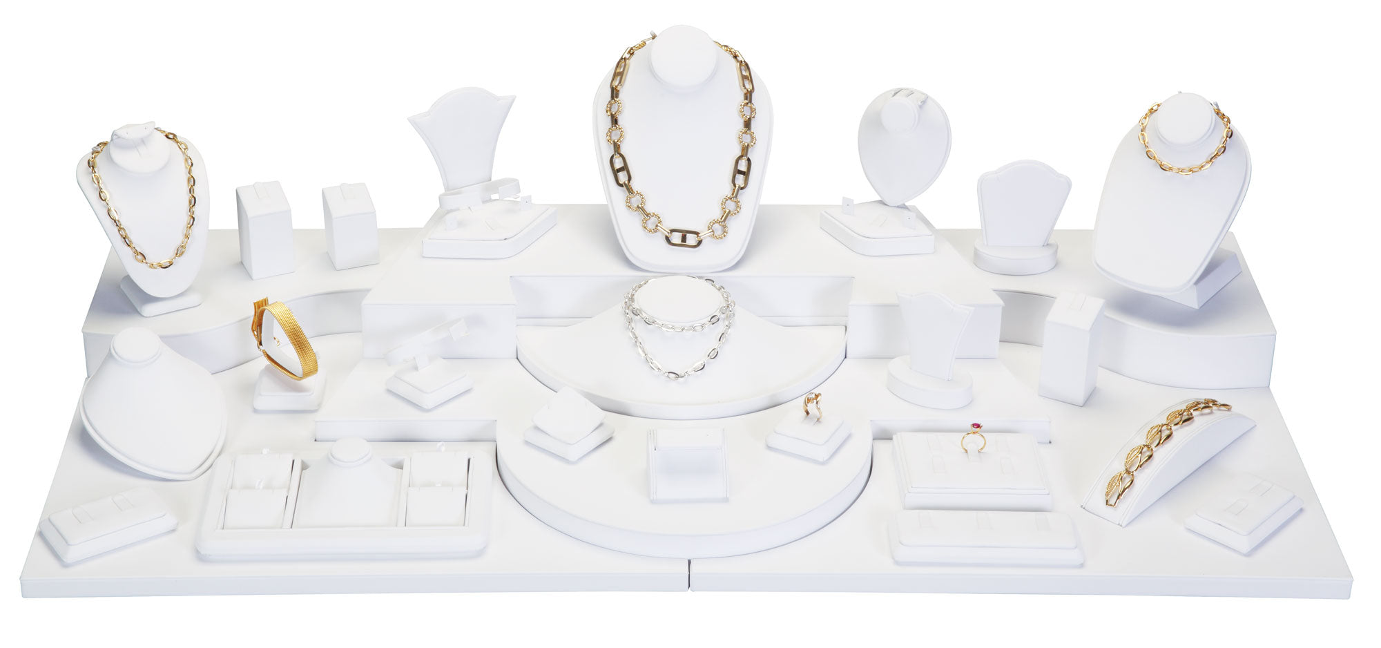 28-Piece Combination Jewelry Display Set