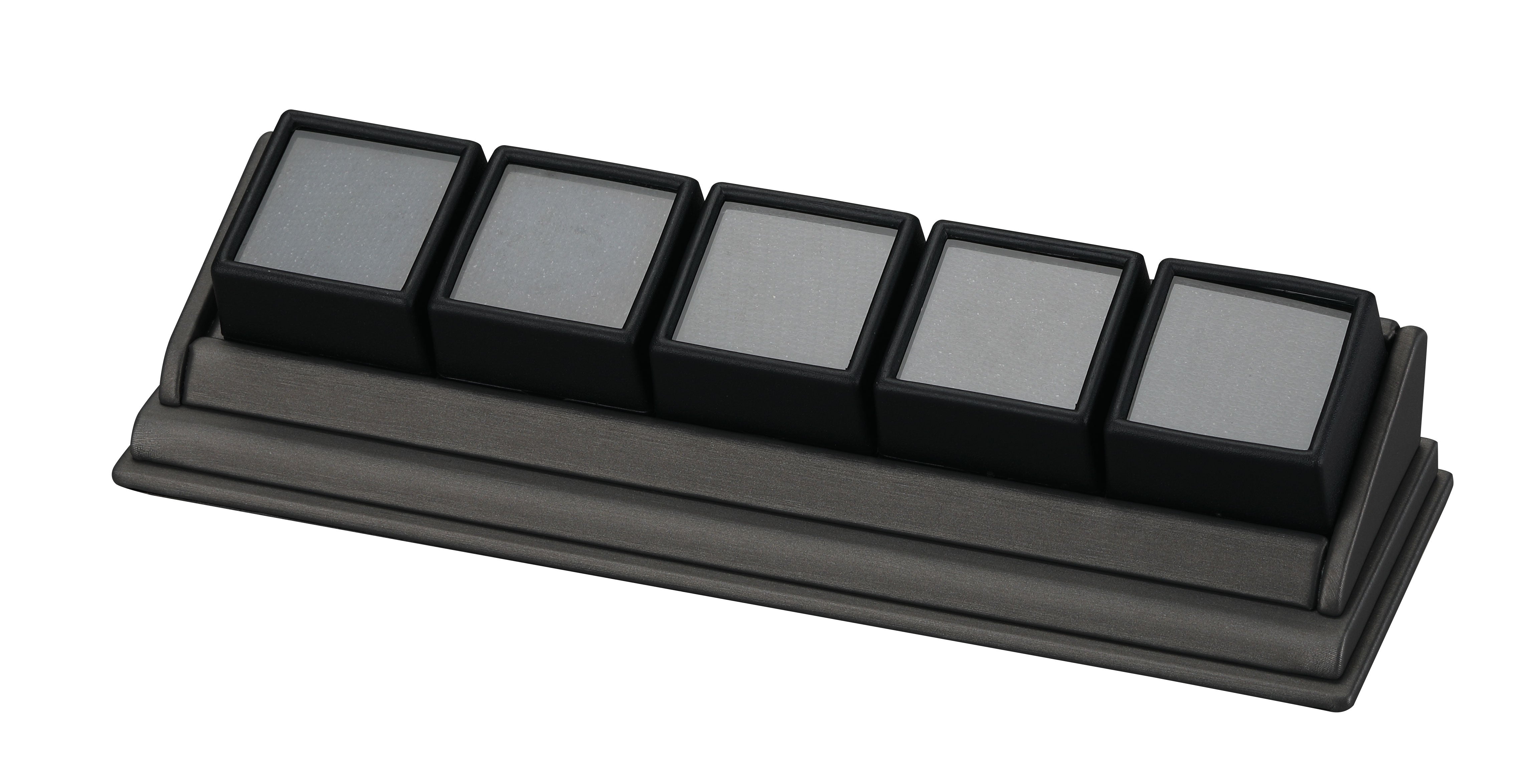 5 Gem Jar Couture Display, 8.5 x 2"