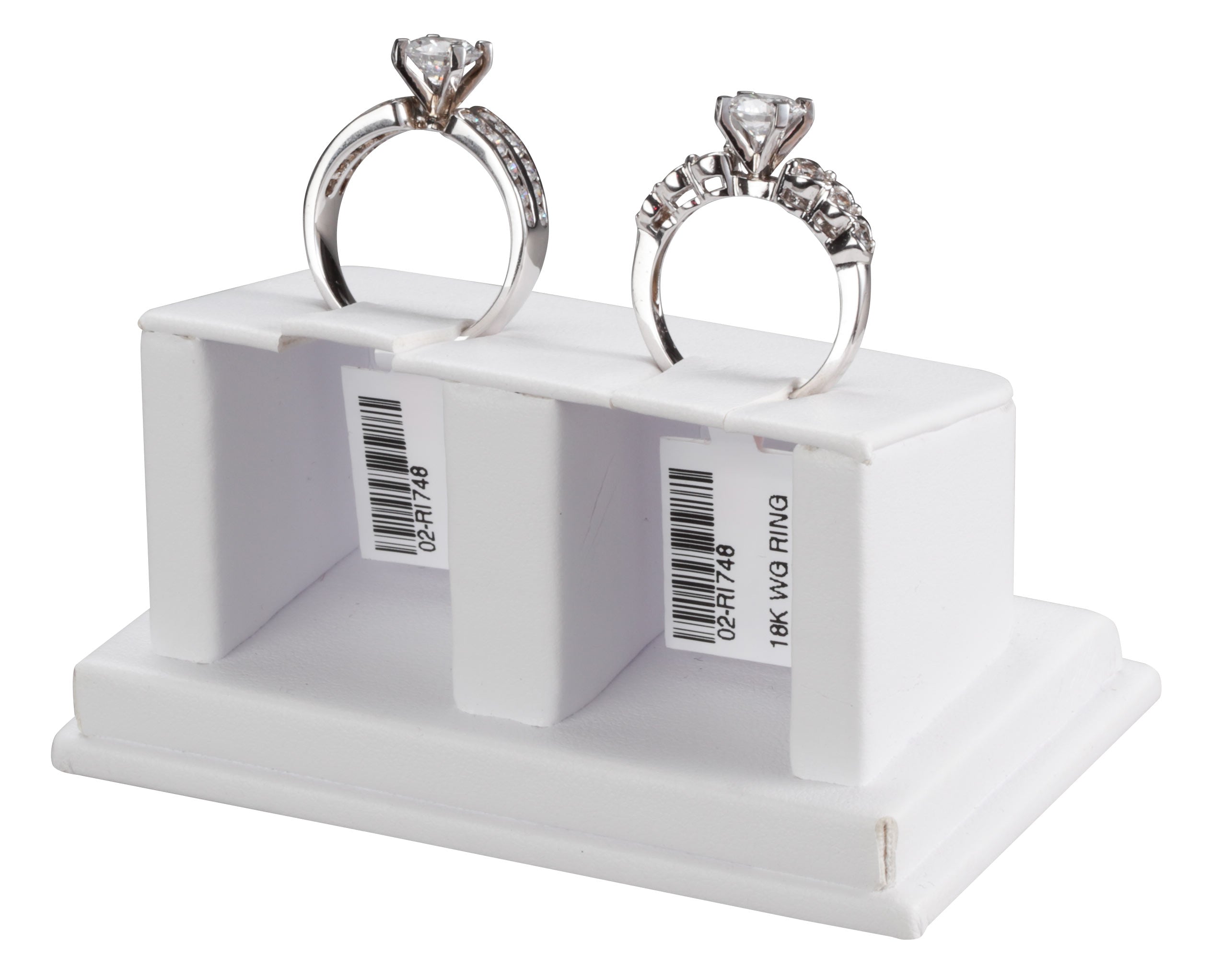 2-Clip Ring Displays, 3" L x 1.5" W