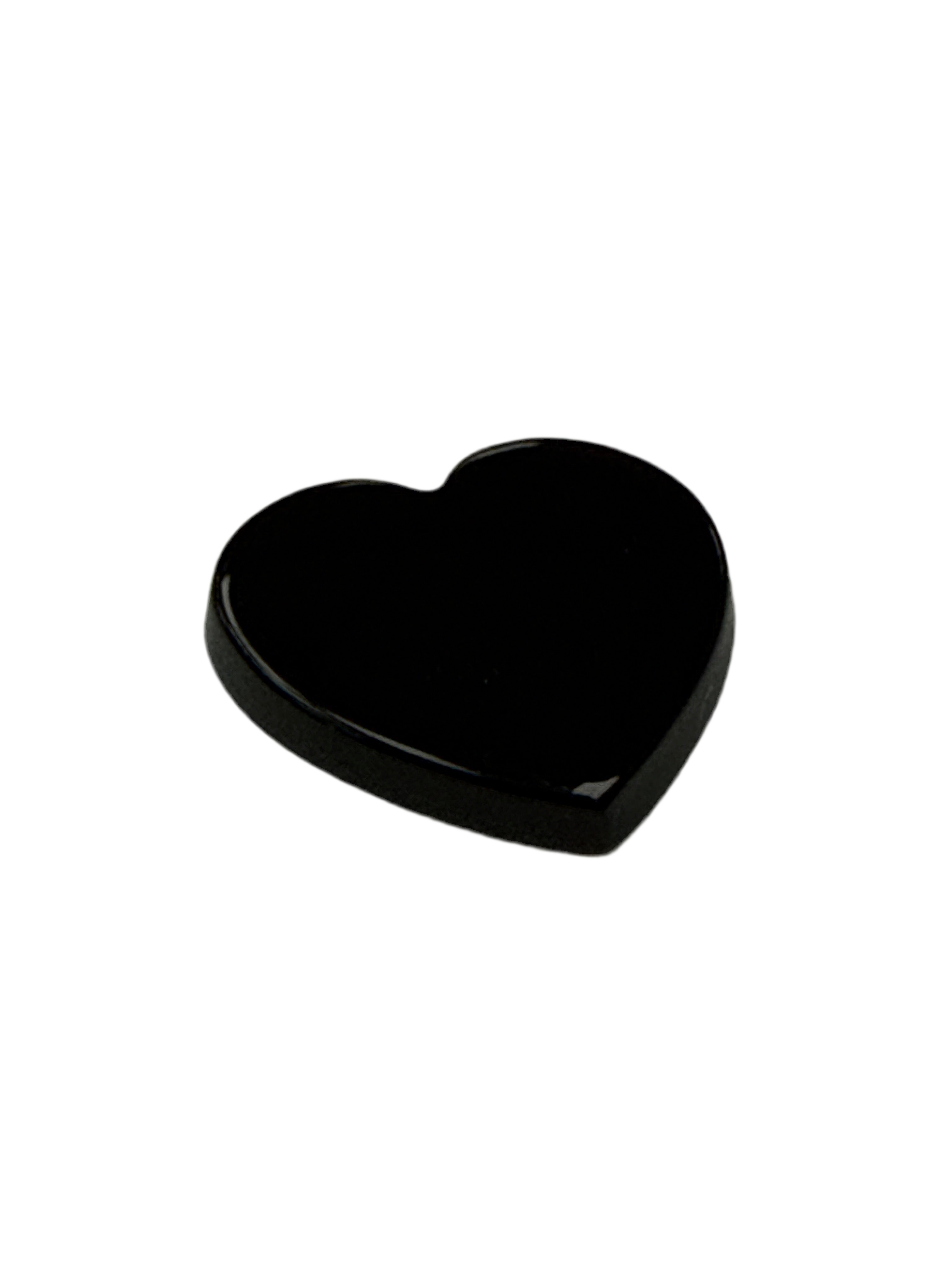 Heart Shape Onyx, 15.0mm