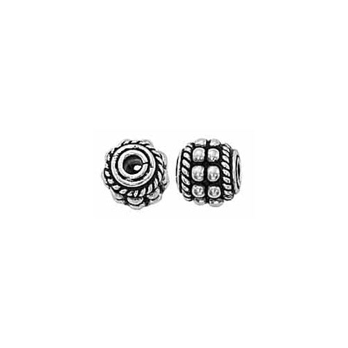 Sterling Silver Bali Bead - 8mm