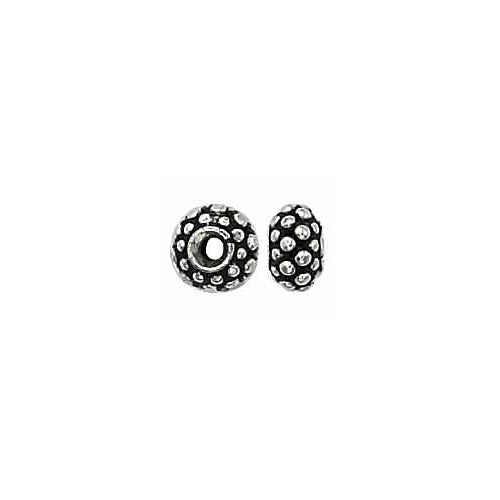 Sterling Silver Bali Bead - 6mm