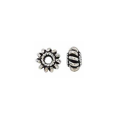 Sterling Silver Bali Bead Spacer - 8mm