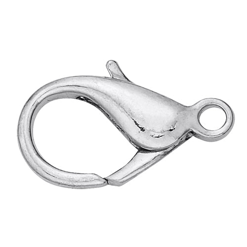 Sterling Silver Pear Shape Lobster Lock