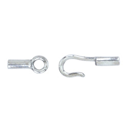 Sterling Silver Hook & Eye Bright Finish