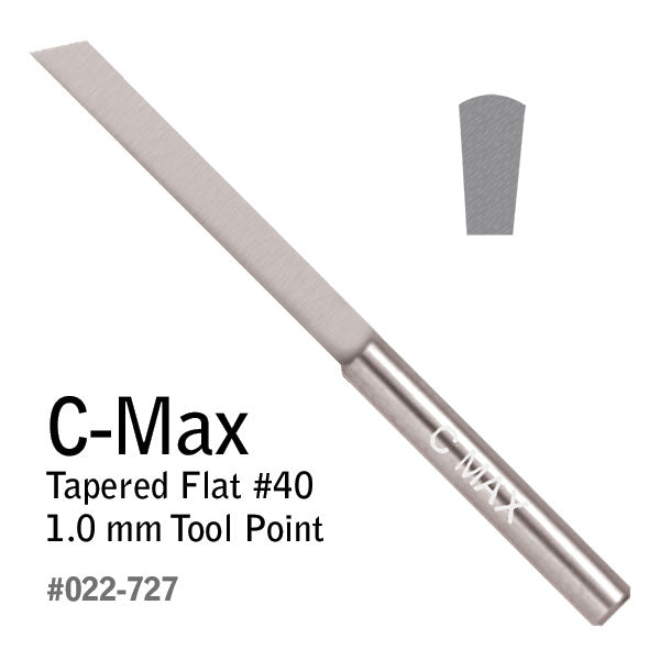 GRS® C-Max Tapered Flat Gravers