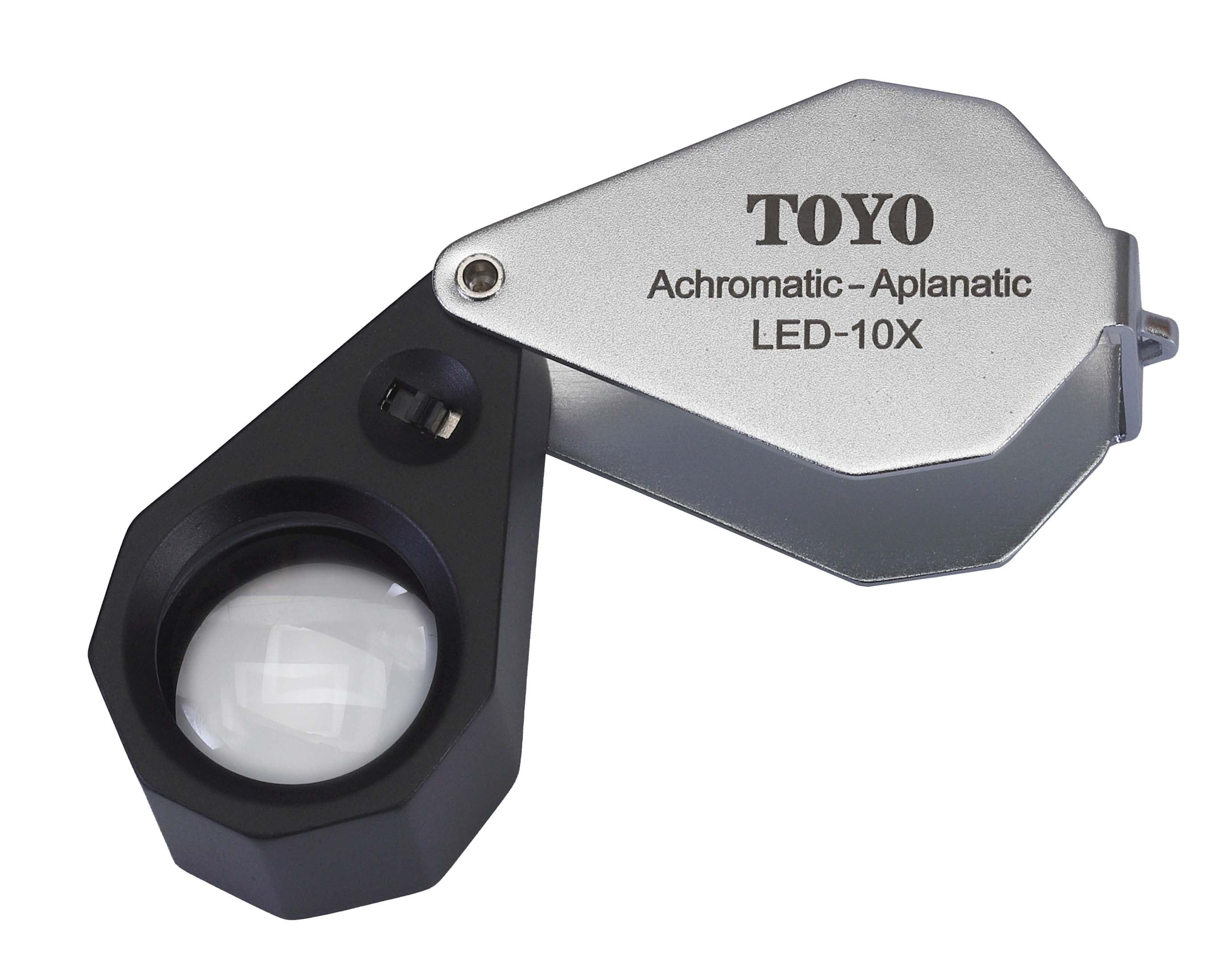 TOYO™ 10x LED Loupe With 6 LEDs