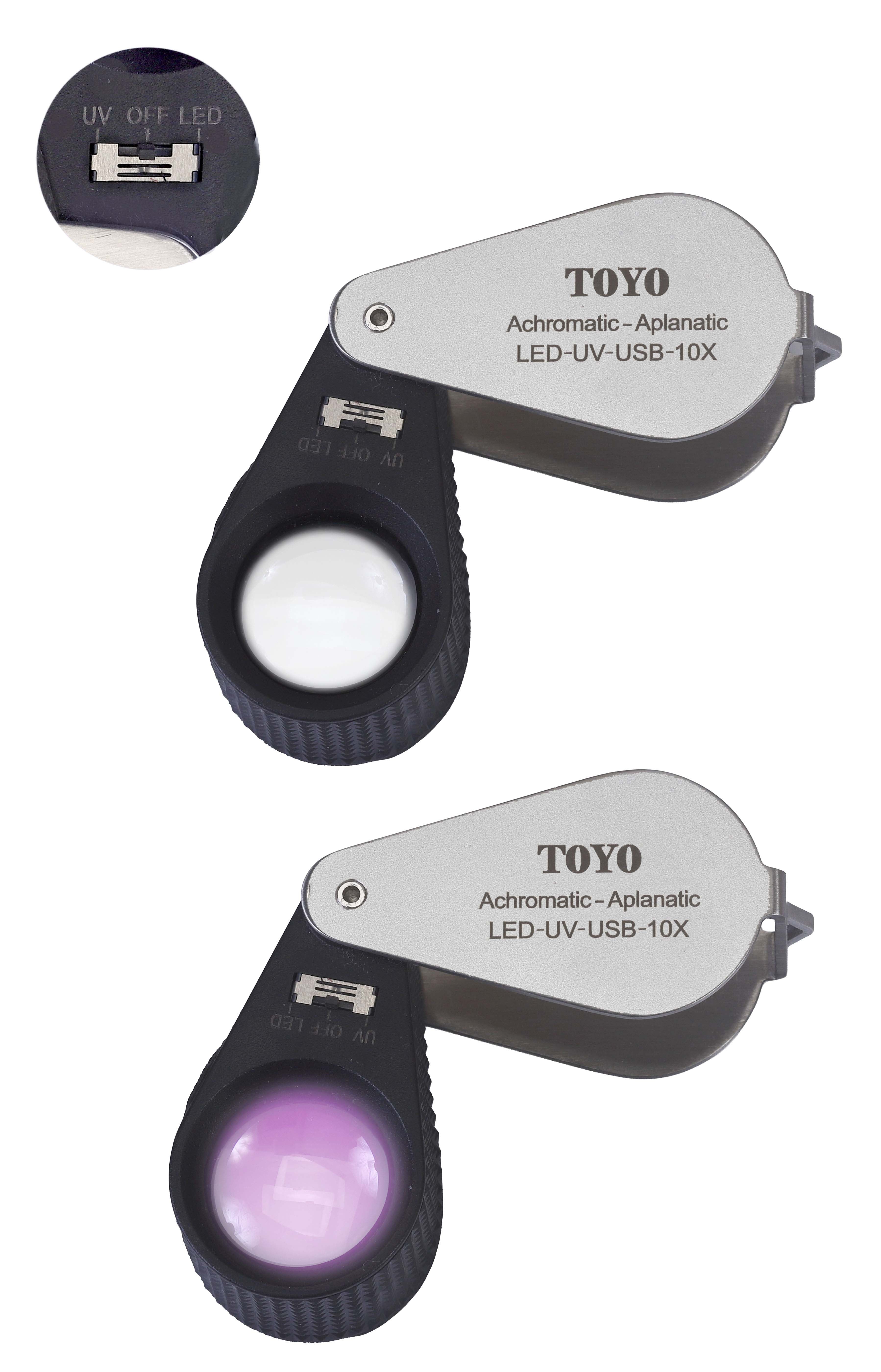 TOYO USB 10X LED/UV  LOUPE