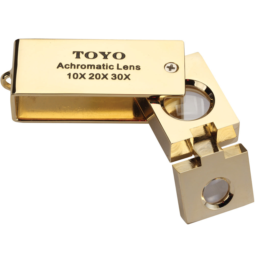 Toyo Jewelers Loupe 10x 20x 30x Achromatic Lens