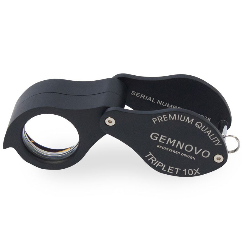 GEMNOVO Triplet 10X -  Premium Quality Diamond Loupe 