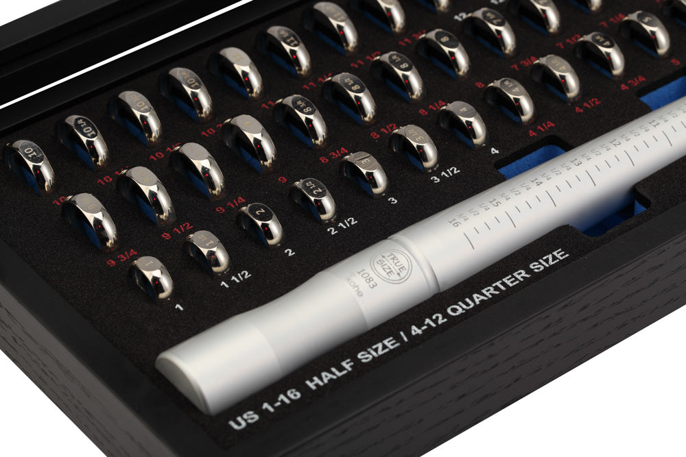 True-Size - Precision Ring Sizing System with Mandrel