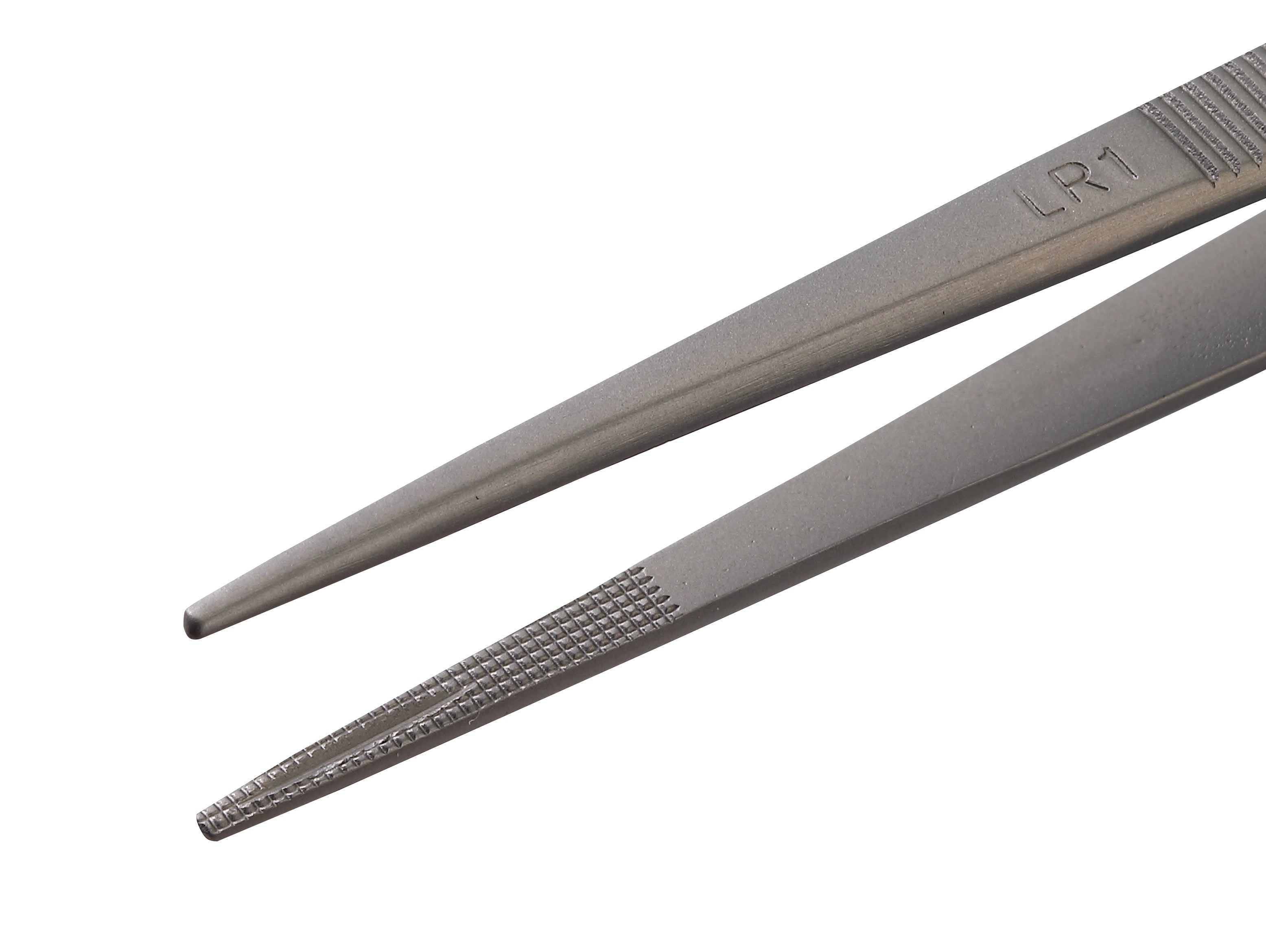 Toyo Locking Stone Tweezers with Groove