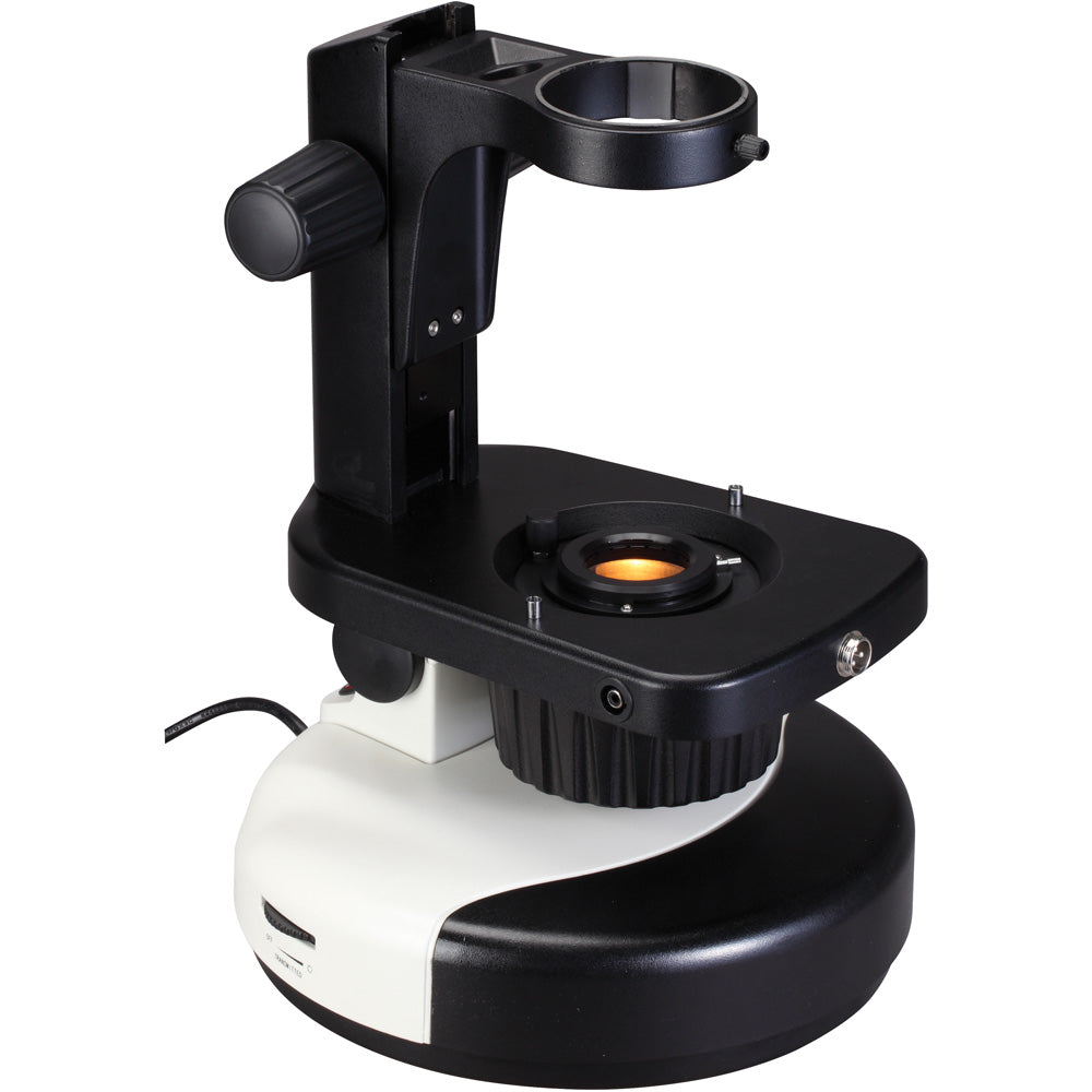 Leica S6 E Stereo Zoom Microscope on Gemological Stand