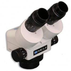 Meiji Microscope Head Only (0.7x - 4.5x) Binocular Zoom Stereo Body, Working Distance 93mm