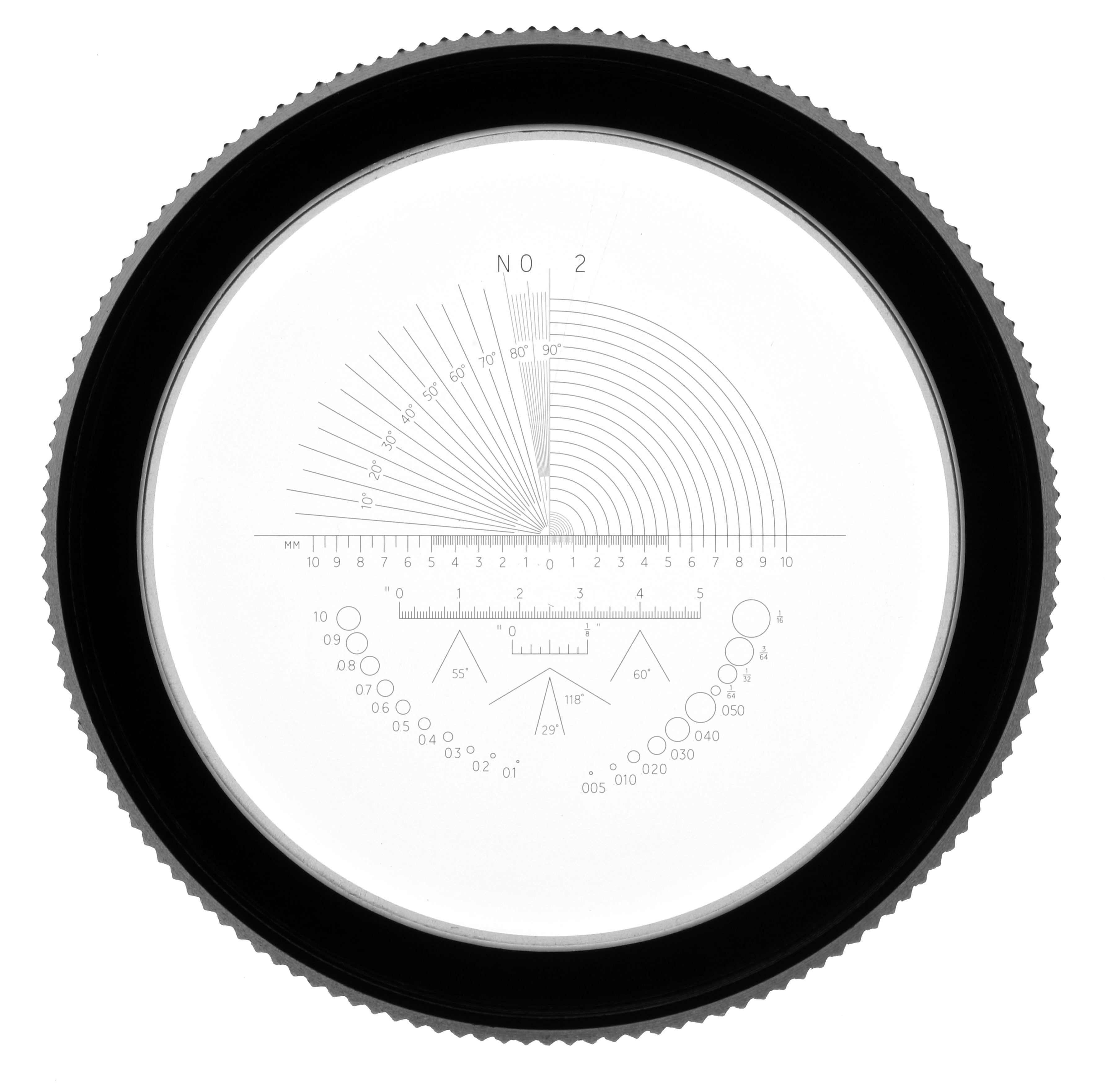 TOYO Estimation Loupe with LED Light & 9 Scales