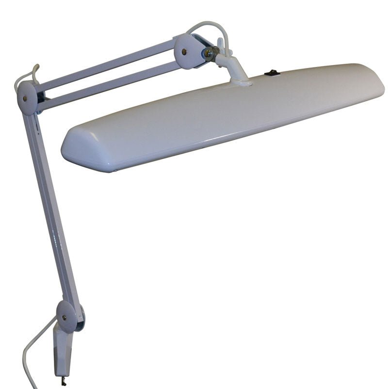 Three Fluorescent  Bulb Bench Lamp