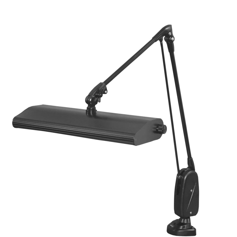 Dazor® Lumilus LED Clamp-Base Task Lamp (31" Classic Arm, Black)