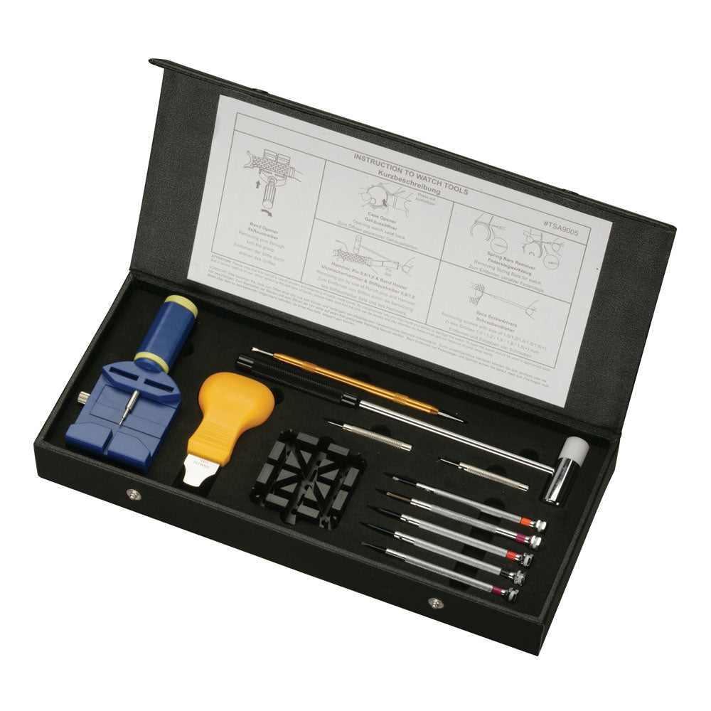 13-Piece Starter Watch Repair Tool Kits