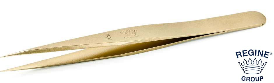 Regine® 1 AM Brass Laiton Swiss Tweezer