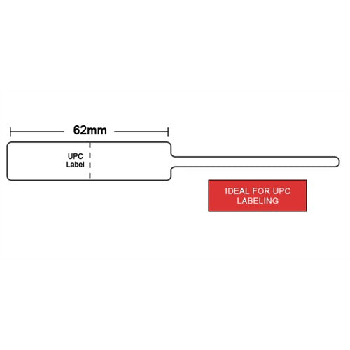 Style 80 Labels 3" Core White 4,500 Per Roll