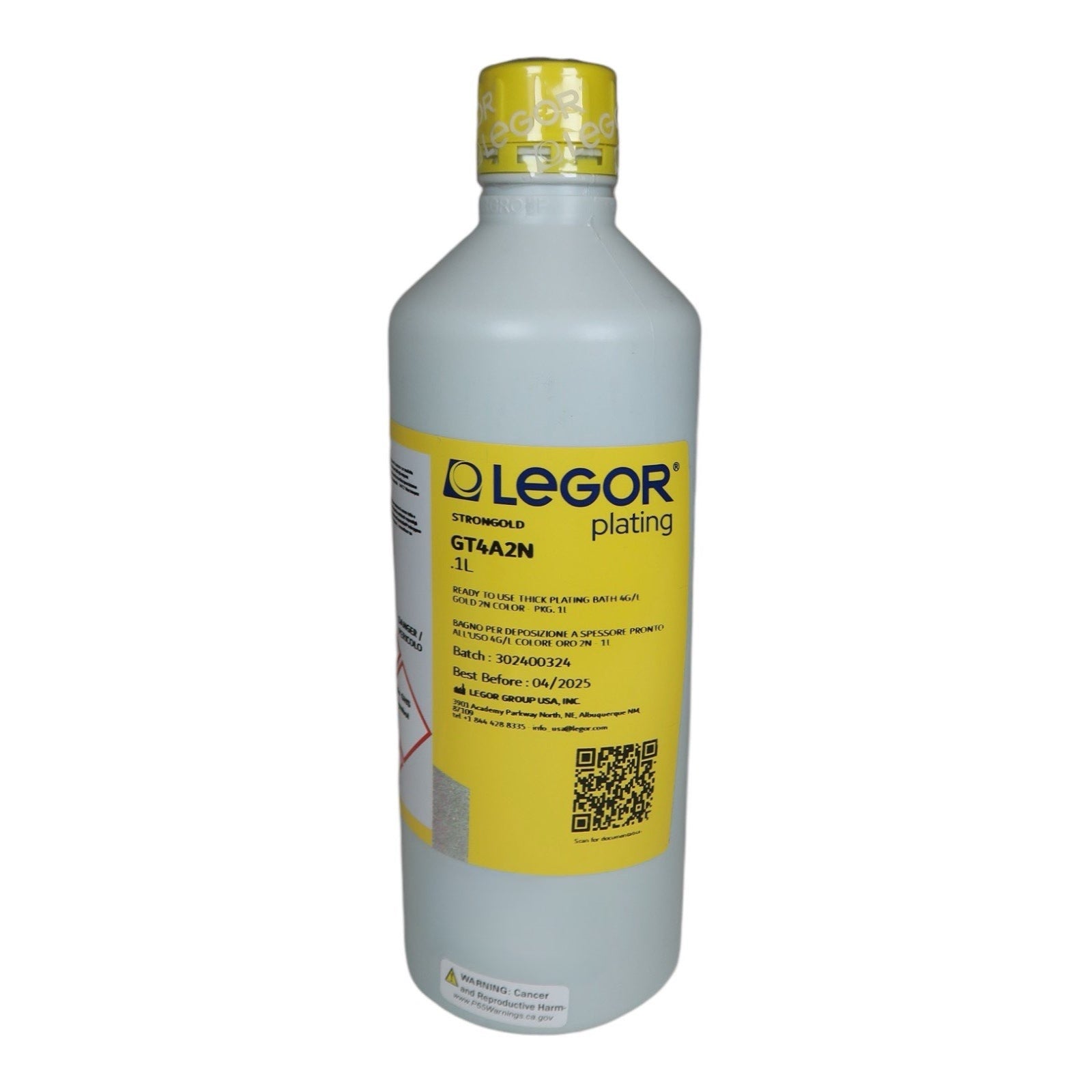 LEGOR 4g Thick Gold Plating Solution 18KY Color, GT4A2N