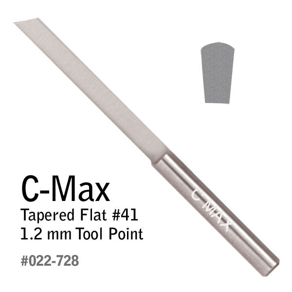 GRS® C-Max Tapered Flat Gravers