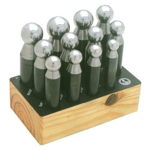 12 Piece Dapping Punch Set