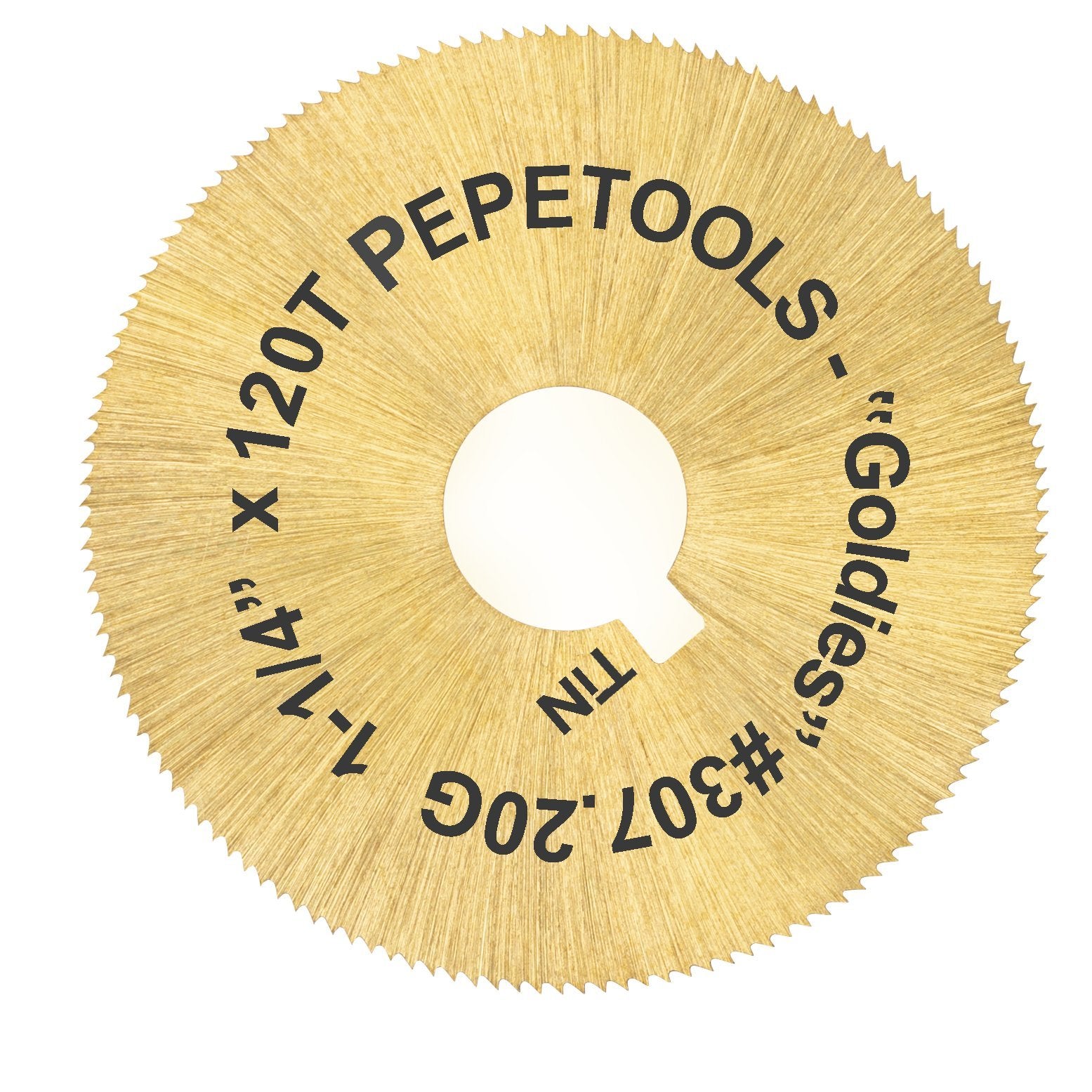 Pepetools JRM2 1.25" "Goldies" Blade #307.40G